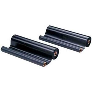 Compatible Brother mfc 1270E, Pack rubans pour PC202RF (Pack de 2) - Noir