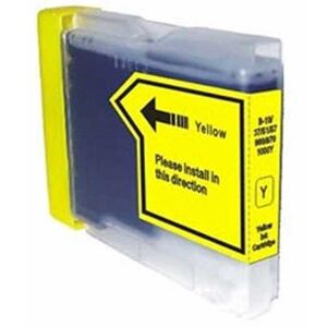 Compatible Brother dcp 770CW, Cartouche d'encre pour LC1000 - Jaune