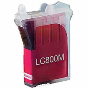 Compatible Brother mfc 3320CN, Cartouche d'encre pour LC800 - Magenta