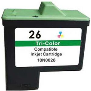 Compatible Lexmark X 74, Cartouche d'encre pour 10N0026E - Couleur