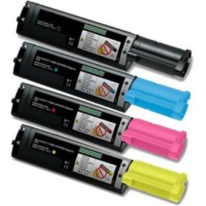 Compatible Epson Numero C1100 / CX11, Pack toners pour C1100 - 4 couleurs - Publicité