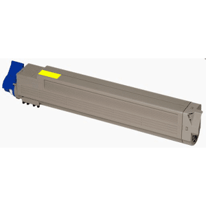 Compatible Oki C 9655HDTN, Toner pour C9655 - Jaune