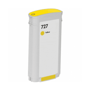 Compatible HP DesignJet T2530 USB, Cartouche d'encre HP B3P21A - Jaune