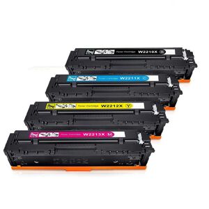 Compatible Pack de 4 Toners HP 207X - Value Pack - Haute capacite - 4 couleurs