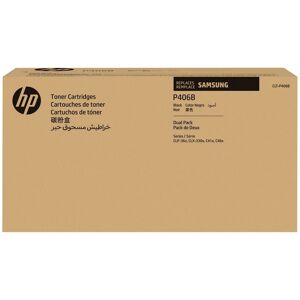 HP Samsung CLT P406B, pack 2 toners noirs pour imprimante laser