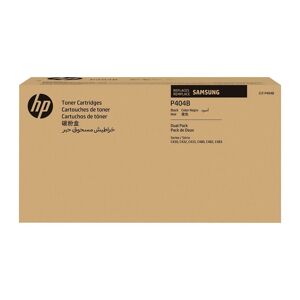 HP Pack 2 toners noirs pour imprimante laser Samsung CLT P404B