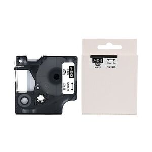 rillstab Cassette à ruban, noir/blanc, 6 mm x 7 m - Lot de 3