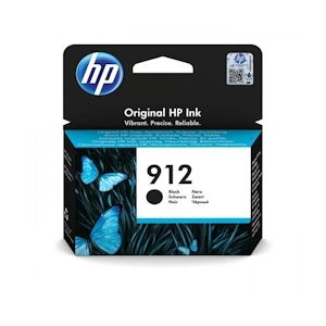 HP 912 Cartouche d'encre noire authentique (3YL80AE) pour OfficeJet 8010 series/ OfficeJet Pro 8020 series HP