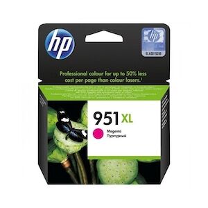 HP 951XL Cartouche d'encre magenta grande capacité authentique (CN047AE) pour OfficeJet Pro 251dw/276dw/8100/8600 HP