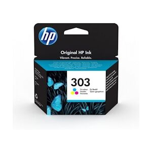 HP 303 Cartouche d'encre trois couleurs authentique (T6N01AE) pour Envy Photo 6220/6230/7130 HP