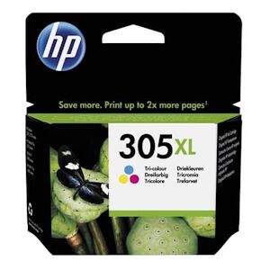 HP 305xl Cartouche Dencre Trois Couleurs Grande Capacite Authentique 3ym63ae Pour Deskjet 2300/2710/2720/plus4100, Envy 6000 - Publicité