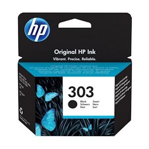 HP 303 Cartouche d'encre noire authentique (T6N02AE) pour Envy Photo 6220/6230/7130 HP