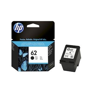 HP 62 Noir Cartouche d'encre ORIGINALE - C2P04AE