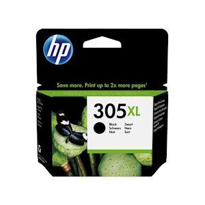 HP 305XL Noir Cartouche d'encre ORIGINALE - 3YM62AE