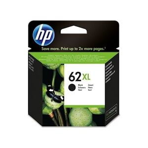 HP 62XL Cartouche d'encre noire grande capacité authentique (C2P05AE) pour Officejet Mobile 250, Envy 5540/5640/7640, Officejet HP