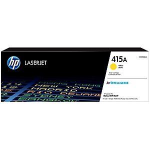 HP 415A Toner authentique W2032A - Jaune - Publicité