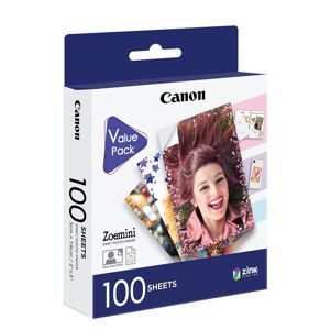 Pack de 100 feuilles Zink ZP-2030 pour Canon Zoemini 1 et 2 - Publicité