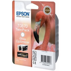 Cartouche Epson T0870 x2 optimiseur de brillance - Publicité