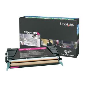 Lexmark Cartouche Toner C73X Magenta 10 000 pages LRP