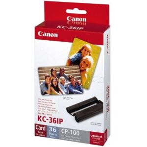 Canon KC-36IP Encre+Papier 36 Photos Carte de Credit (Selphy CP)