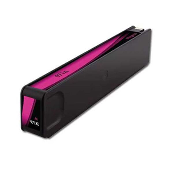 Compatible HP OfficeJet Pro X576DW, Cartouche d'encre pour 971XL - Magenta