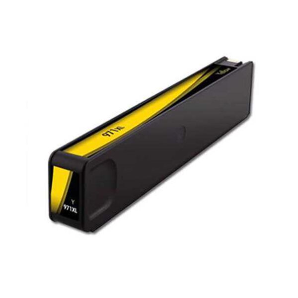 Compatible HP OfficeJet Pro X576DW, Cartouche d'encre pour 971XL - Jaune