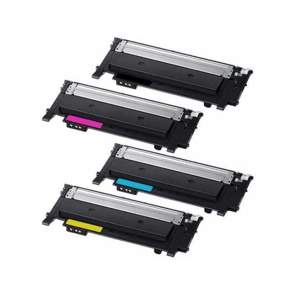 Compatible Samsung Xpress C430W, Pack toners pour CLT-P404C - 4 couleurs