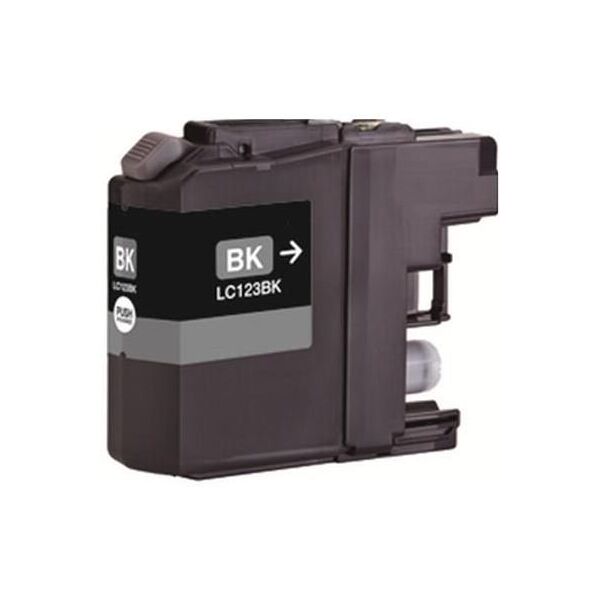 Compatible Brother dcp J152W, Cartouche d'encre Brother LC-123BK - Noir