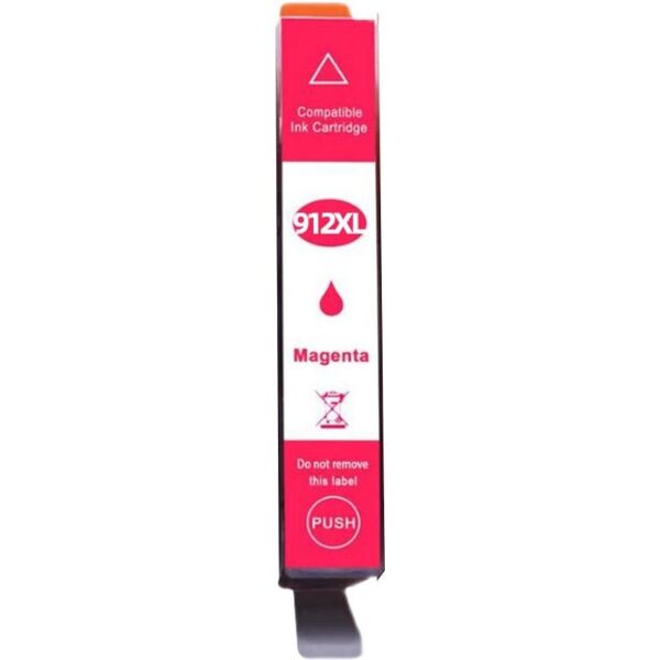 Compatible HP Numero 912 / 912XL, Cartouche d'encre pour 3YL82AE - Magenta