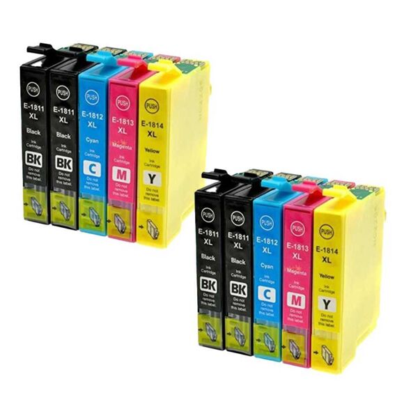 Compatible Epson XP 225, Pack cartouches pour T1816 - 4 couleurs