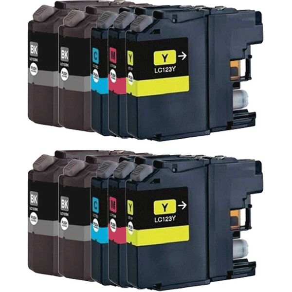 Compatible Brother dcp J152W, Pack cartouches Brother PACK LC123 - 4 couleurs