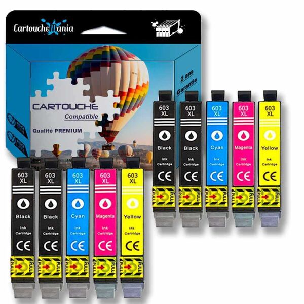 Compatible Epson XP 2105, Pack cartouches Epson C13T03A94010/C13T03A64010 - 4 couleurs