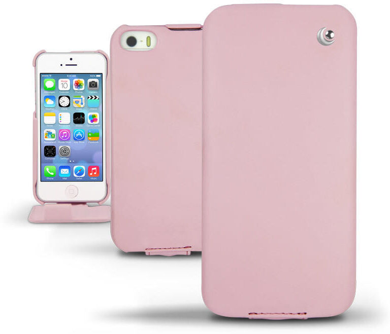 Noreve Housse cuir Apple iPhone 5S  Perpétuelle Rose