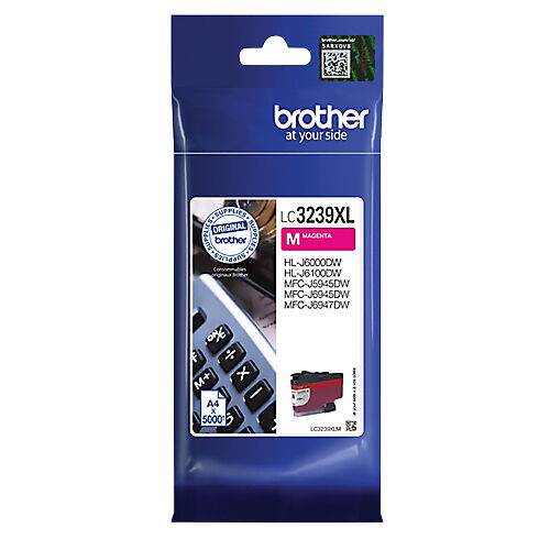 Brother Cartouche jet d'encre Brother D'origine LC3239XLM Magenta