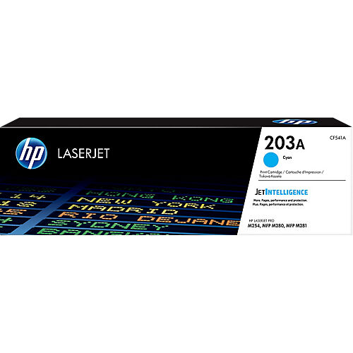 HP Toner HP D'origine 203A Cyan CF541A