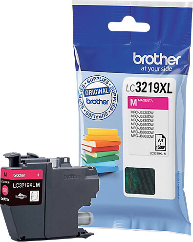 Brother Cartouche jet d'encre Brother D'origine LC3219XLM Magenta