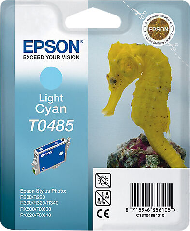 Epson Cartouche jet d'encre Epson D'origine T0485 Cyan C13T04854010