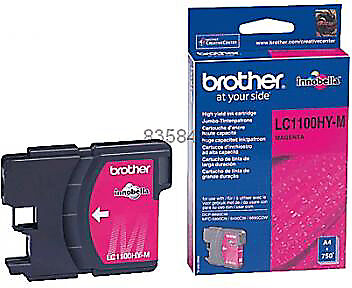 Brother Cartouche jet d'encre Brother D'origine LC1100HYM Magenta