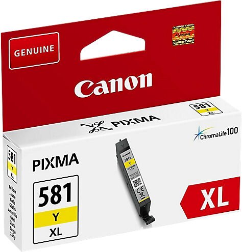 Canon Cartouche jet d'encre Canon D'origine CLI-581Y XL Jaune