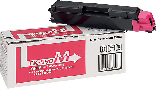 Kyocera Toner TK-590M D'origine Kyocera Magenta Magenta