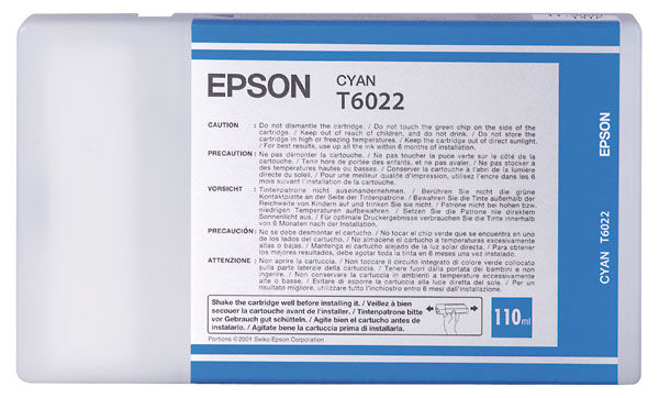 EPSON C13T602200 Encre Cyan EPSON 110ml