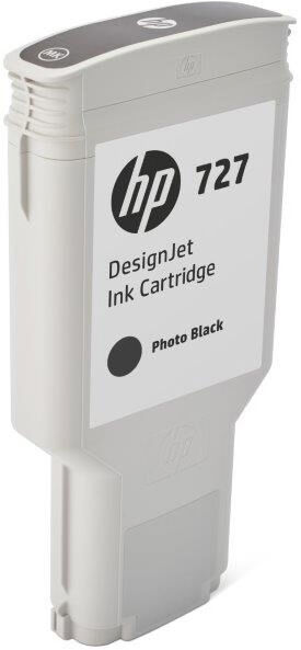 HP Cartouche encre Noir Photo HP N°727 300ml F9J79A