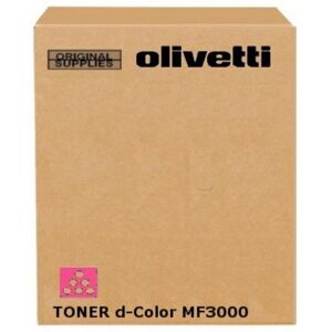 toner olivetti b0893 magenta originale per olivetti d-color mf3000 3000mf a0x53l2 capacita 6.000 pagine