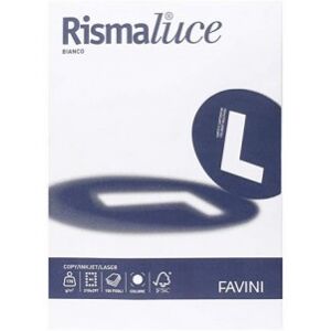 Favini Rismaluce - Fogli A4 colore Bianco 170 g/mq - risma da 150 fogli