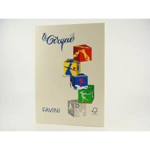 Favini Le Cirque - Carta Colorata A4 colore avorio 80 g/mq - risma da 500 Fogli