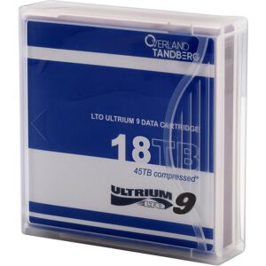 Overland Cassetta vergine  TANDBERG LTO-9 DATA CARTRIDGE 18/45TB PRE-LABELED 5-PACK Nastro dati vuoto 18 TB [434181]