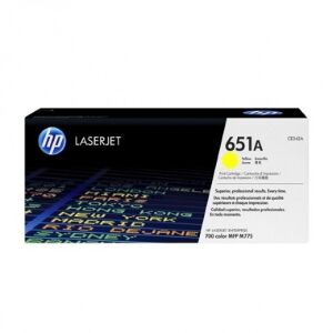 HP Toner Giallo Ce342A 651A 16000 Copie Standard Originale