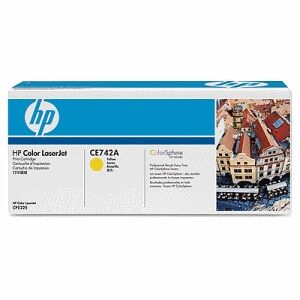 HP Toner Giallo Ce742A 307A 7300 Copie Originale