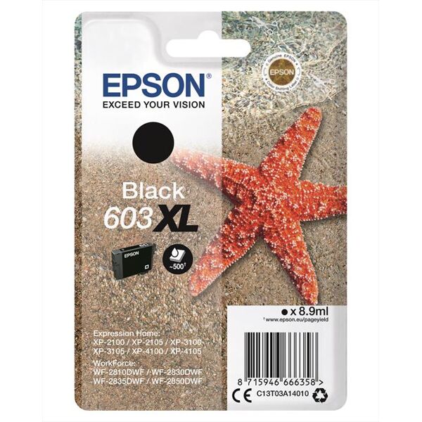 epson 603 stella marina t03a xl single nero-nero