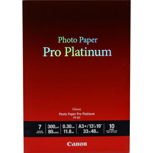 Canon PT-101 PRO PLATINUM 13 x 19 - CARTA FOTOGRAFICA